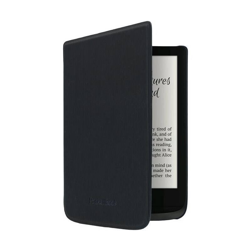 Pouzdro pro čtečku e-knih Pocket Book 616 627 632 - pruhované černé, Pouzdro, pro, čtečku, e-knih, Pocket, Book, 616, 627, 632, pruhované, černé