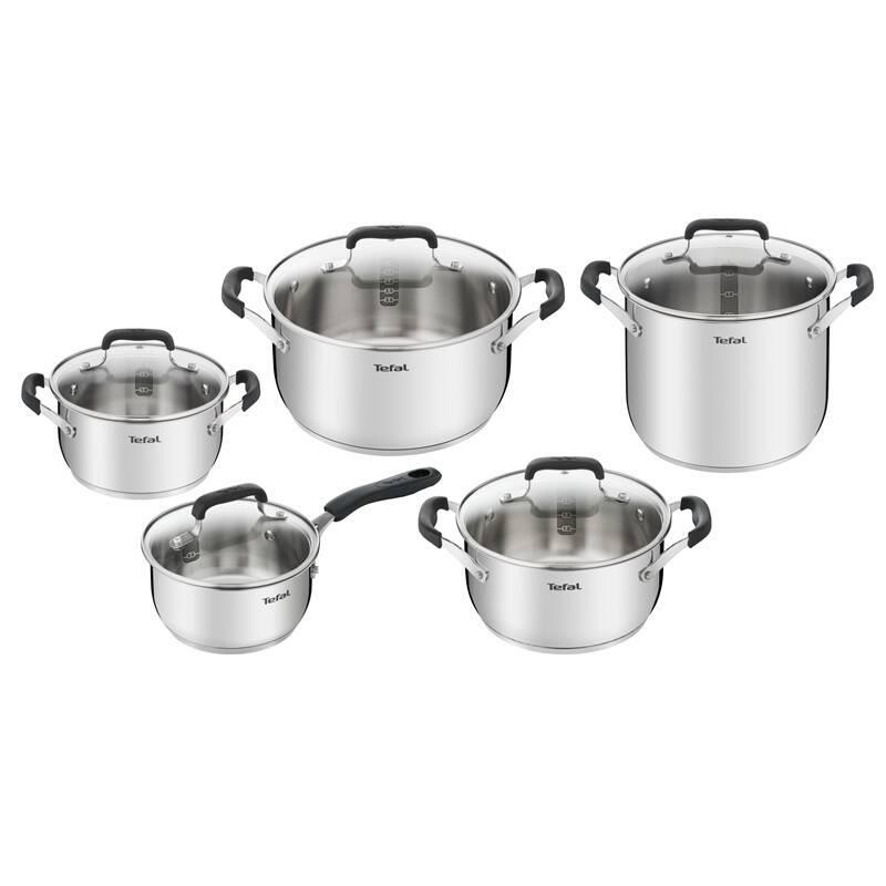 Sada hrnců Tefal Cook&Cool E493SA74 nerez