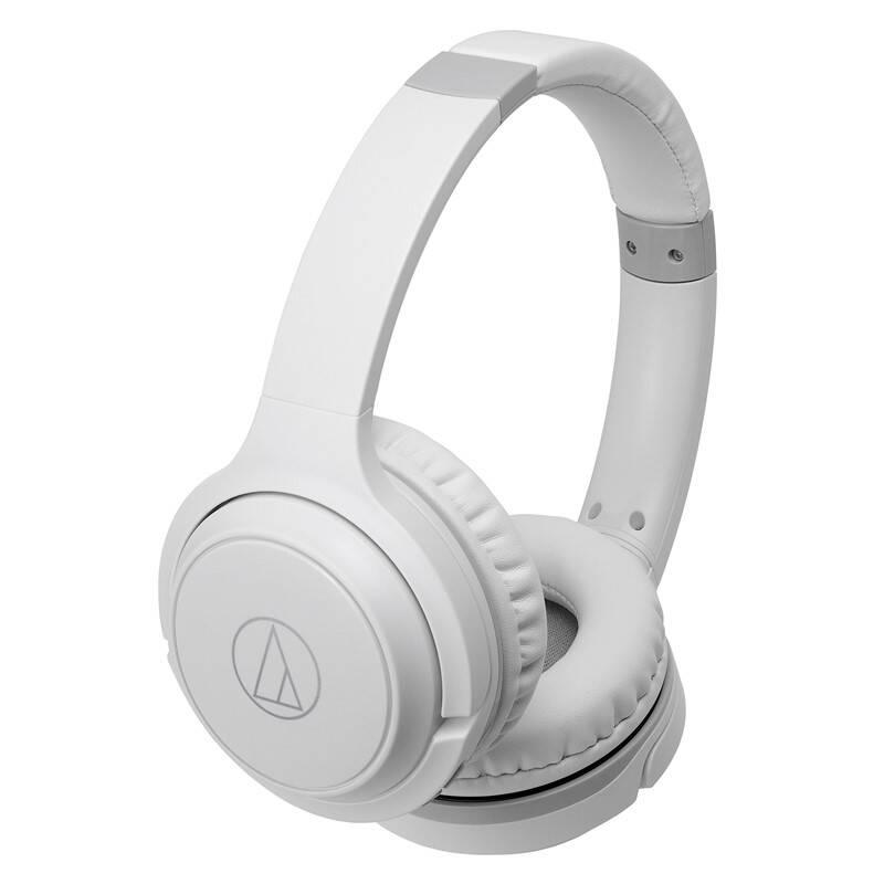 Sluchátka Audio-technica ATH-S200BTWH bílá, Sluchátka, Audio-technica, ATH-S200BTWH, bílá