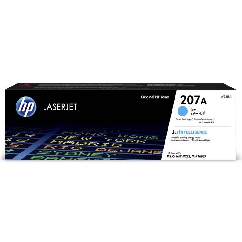 Toner HP 207A, 1250 stran modrý