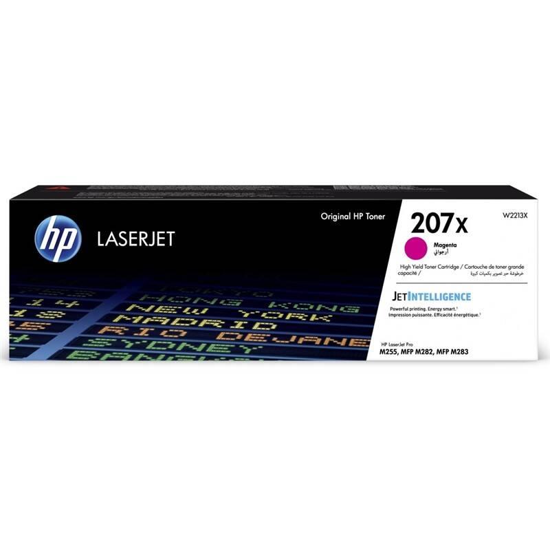 Toner HP 207X, 2450 stran červený