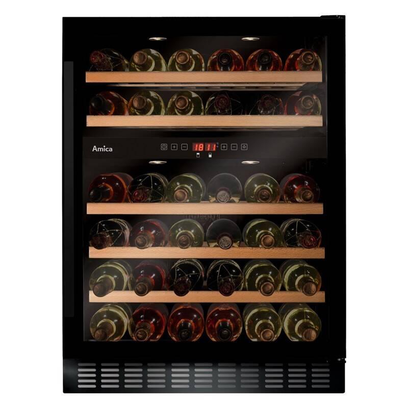 Vinotéka Amica WBB 4660 DZB černá