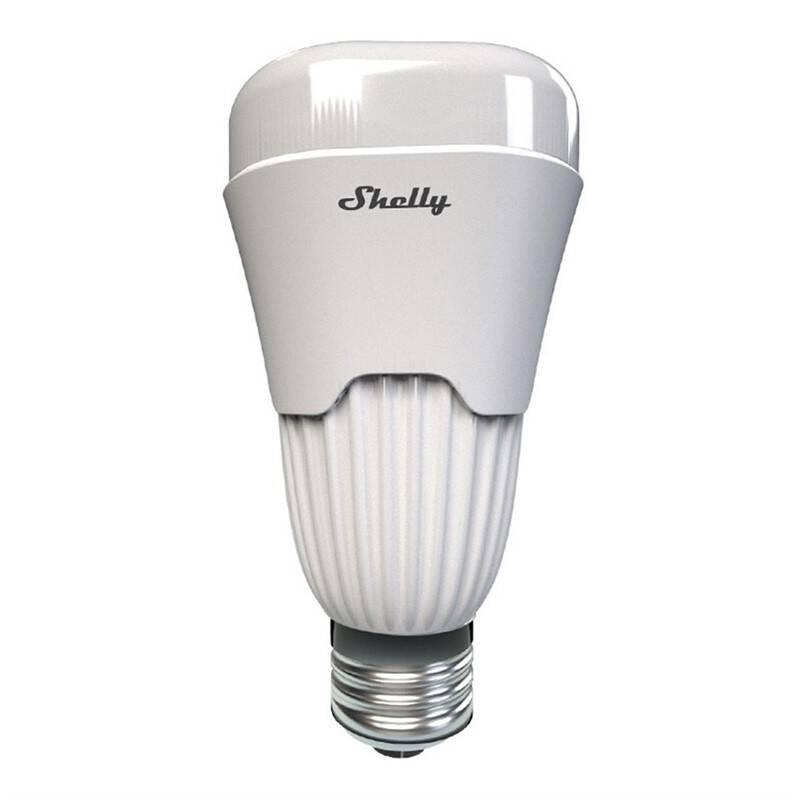 Chytrá žárovka Shelly Bulb, žárovka RGBW, WiFi