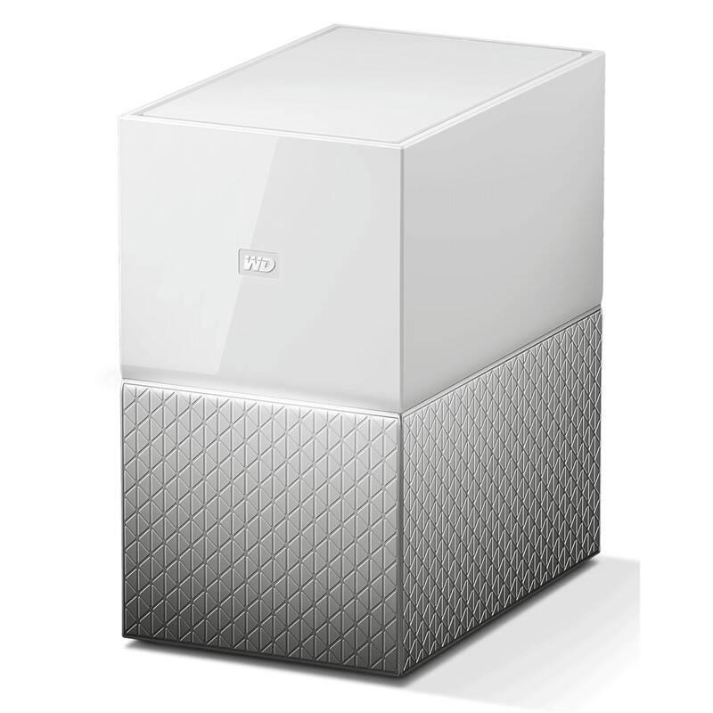 Datové uložiště Western Digital My Cloud Home Duo 8TB LAN bílé, Datové, uložiště, Western, Digital, My, Cloud, Home, Duo, 8TB, LAN, bílé