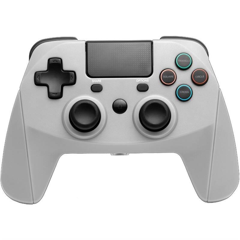 Gamepad SnakeByte Wireless pro PS4 šedý, Gamepad, SnakeByte, Wireless, pro, PS4, šedý