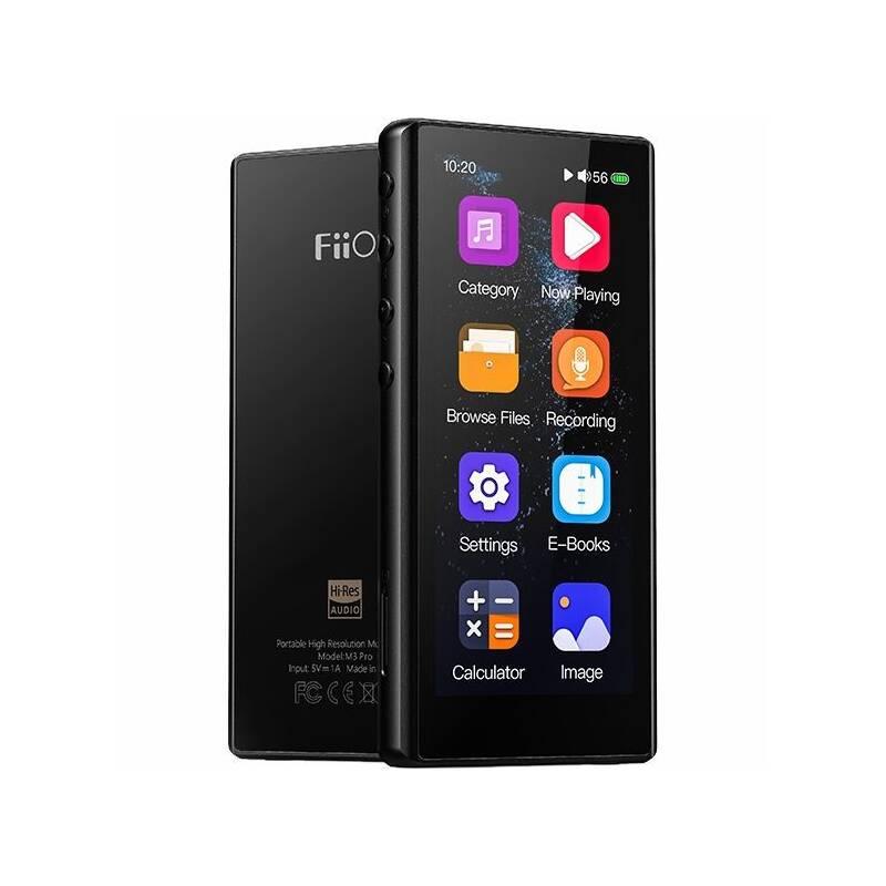 HiFi přenosný digitální přehrávač FiiO M3 PRO černý, HiFi, přenosný, digitální, přehrávač, FiiO, M3, PRO, černý
