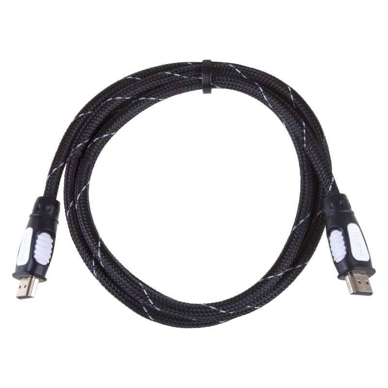 Kabel EMOS HDMI HDMI 2.0, 1,5m, nylon, s ethernetem černý