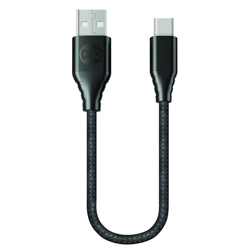 Kabel Forever Core USB USB-C, 20cm černý, Kabel, Forever, Core, USB, USB-C, 20cm, černý