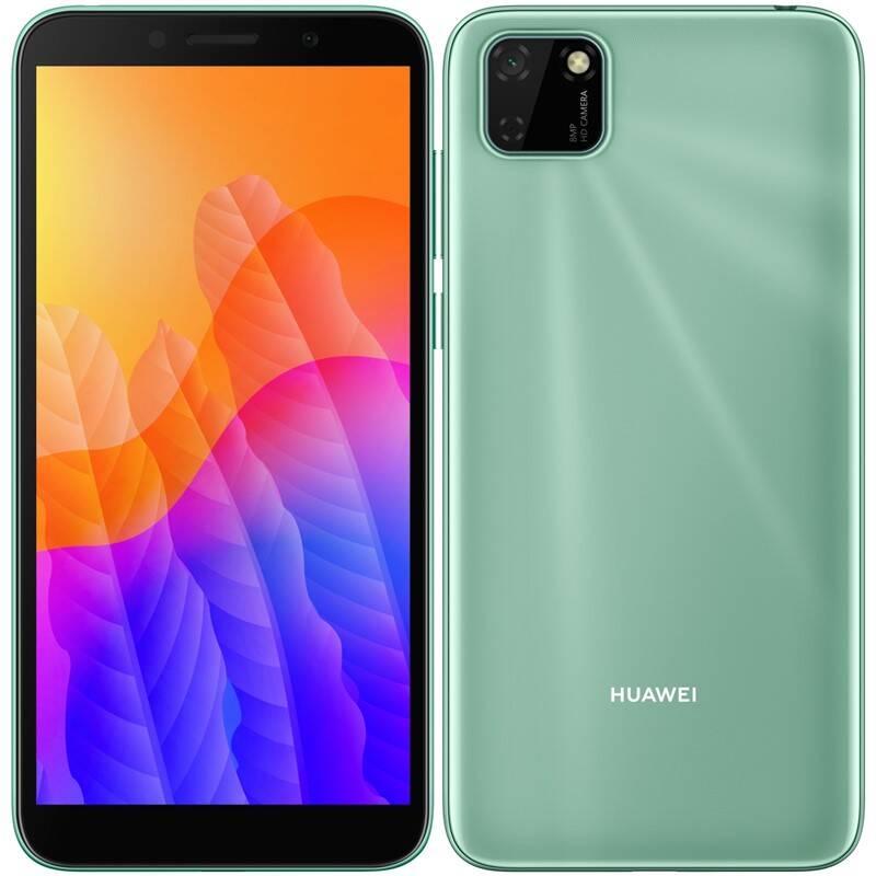 Mobilní telefon Huawei Y5p - mentolová