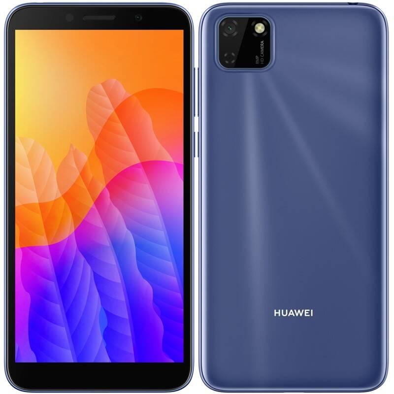 Mobilní telefon Huawei Y5p modrý