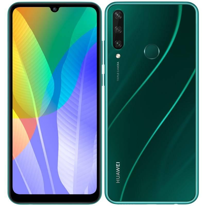 Mobilní telefon Huawei Y6p zelený