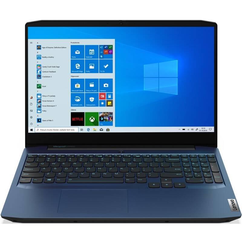 Notebook Lenovo IdeaPad Gaming 3-15IMH05 modrý