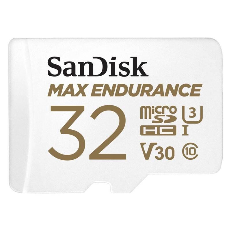Paměťová karta Sandisk MAX ENDURANCE microSDHC 32 GB adaptér
