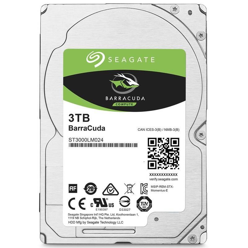 Pevný disk 2,5" Seagate Barracuda 3TB