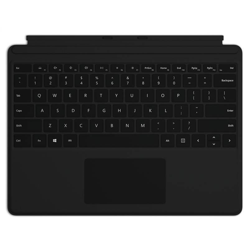 Pouzdro na tablet s klávesnicí Microsoft Surface Pro X, US Layout černé