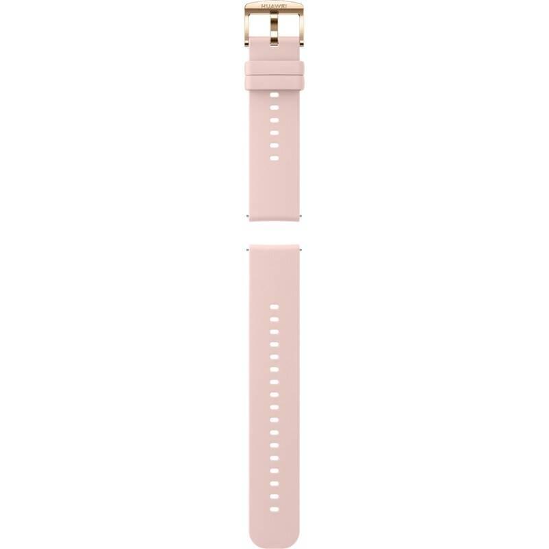 Řemínek Huawei silikonový pro Huawei Watch GT GT2 růžový