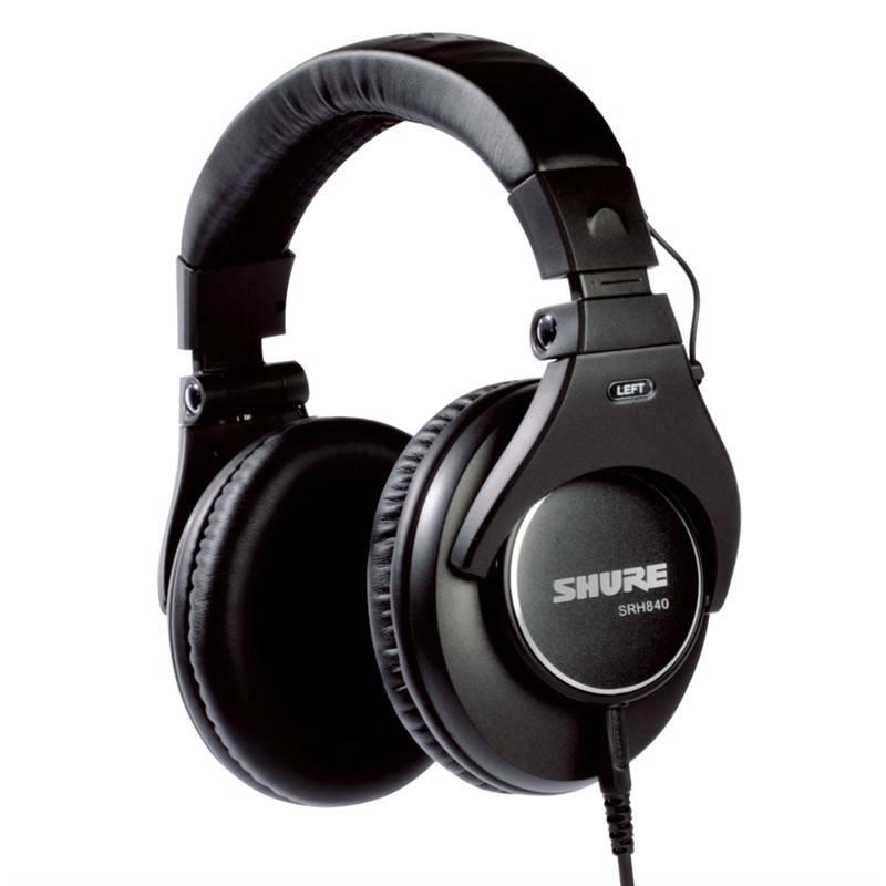 Sluchátka Shure SRH840 černá