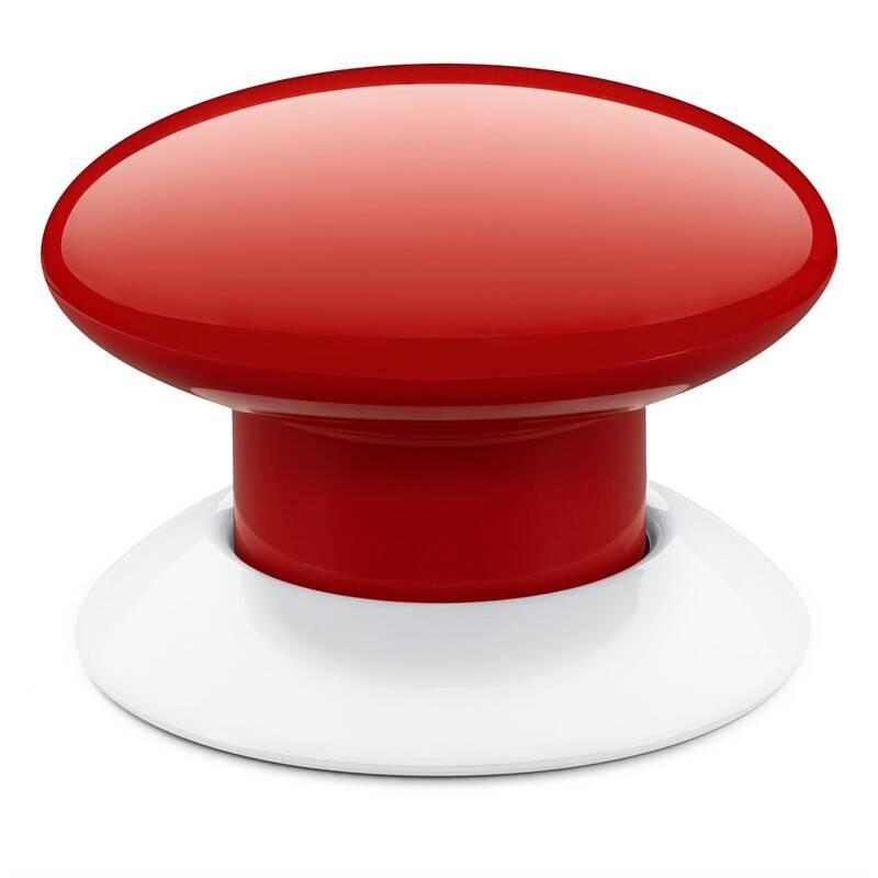 Tlačítko Fibaro Button pro Apple HomeKit červené
