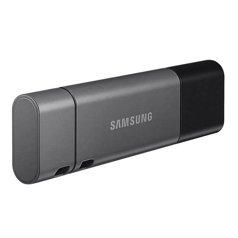 USB Flash Samsung Duo Plus 128GB USB-C šedý