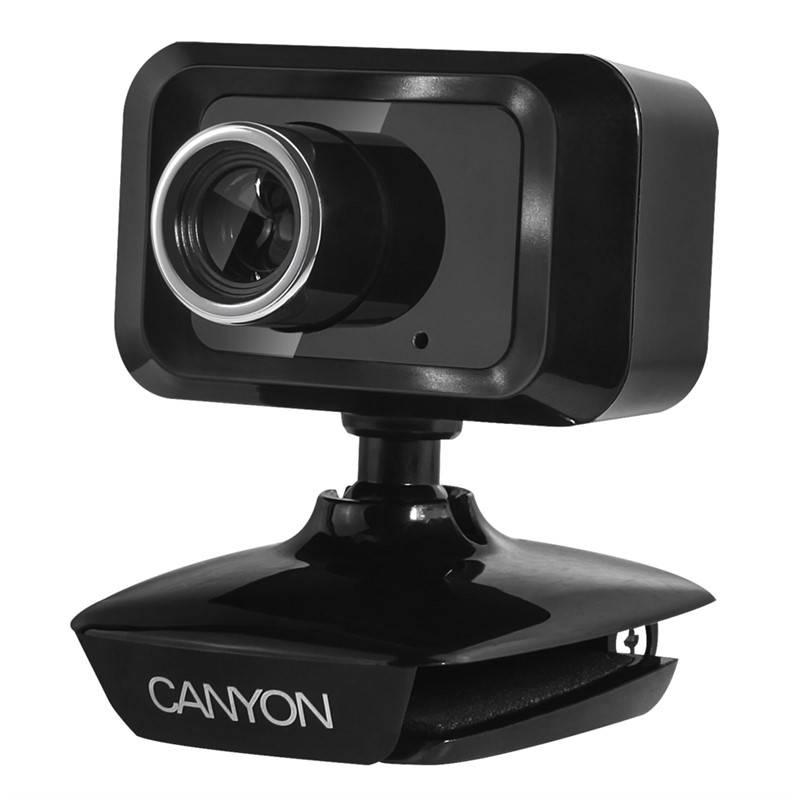 Webkamera Canyon CNE-CWC1 černá, Webkamera, Canyon, CNE-CWC1, černá