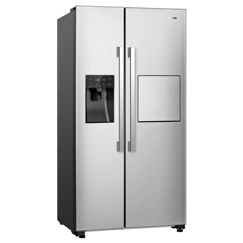 Americká lednice Gorenje NRS9182VXB1 nerez