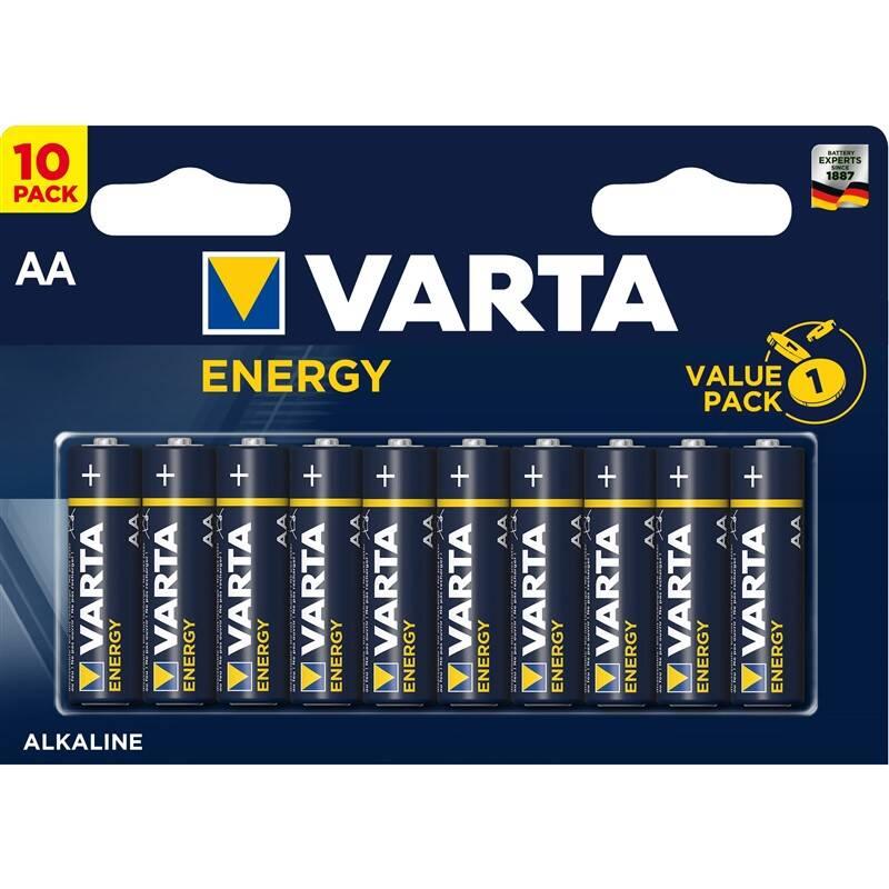 Baterie alkalická Varta Energy AA, LR06,