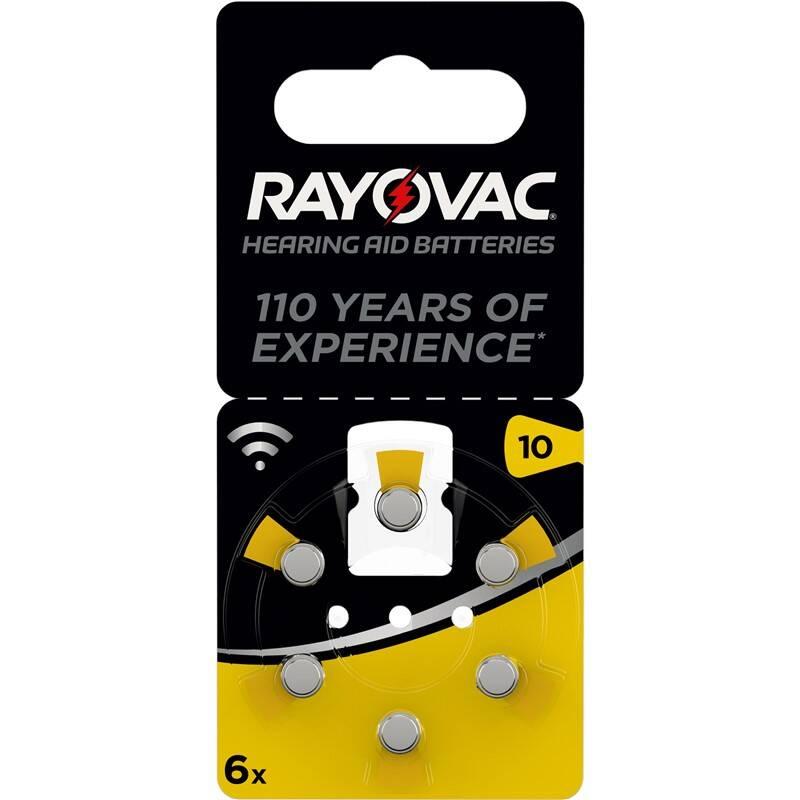 Baterie do naslouchadel Varta Rayovac 10, blistr 6ks