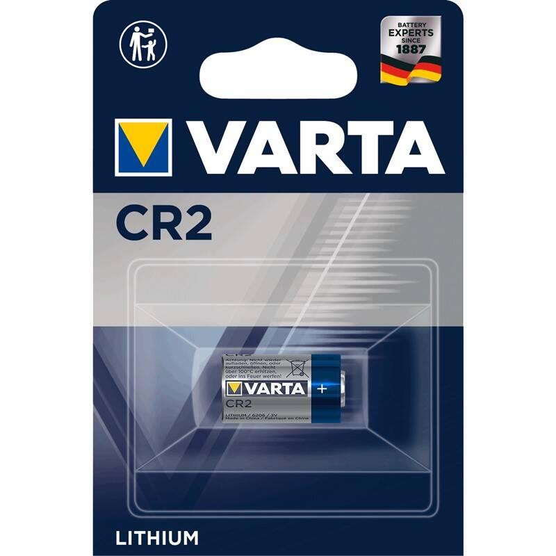 Baterie lithiová Varta CR2, blistr 1ks