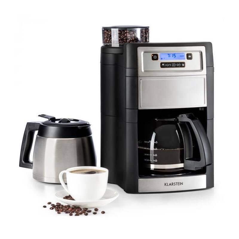 Kávovar Klarstein Aromatica II Duo stříbrný