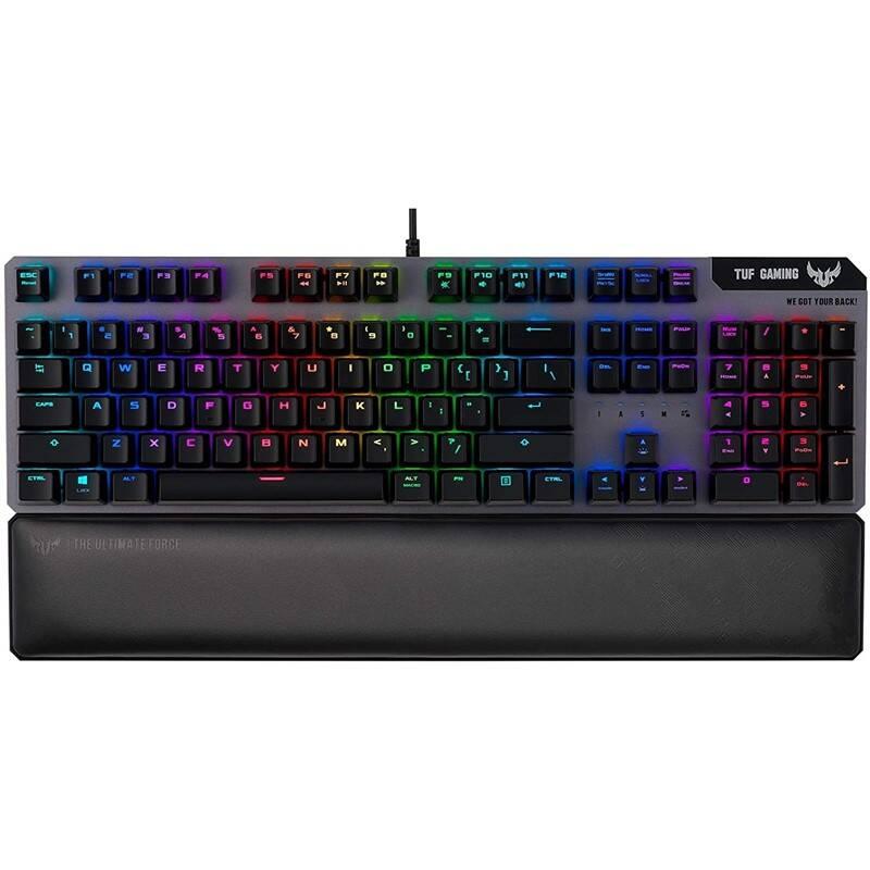 Klávesnice Asus TUF Gaming K7, CZ SK layout černá