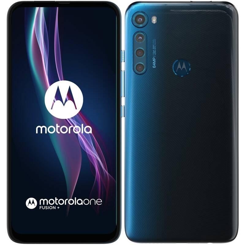 Mobilní telefon Motorola One Fusion modrý, Mobilní, telefon, Motorola, One, Fusion, modrý