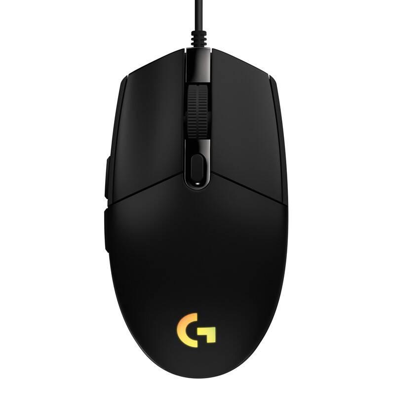 Myš Logitech Gaming G203 Lightsync černá