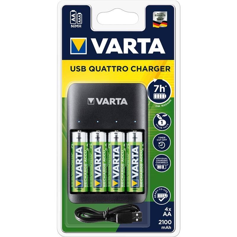 Nabíječka Varta Value USB Quattro Charger