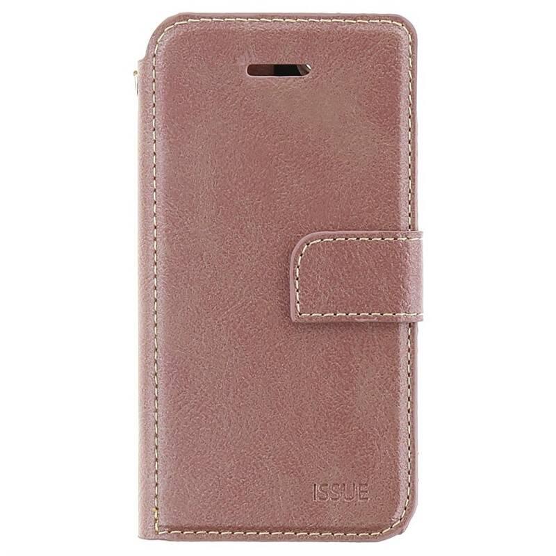 Pouzdro na mobil flipové Molan Cano Issue Book na Samsung Galaxy A51 růžové