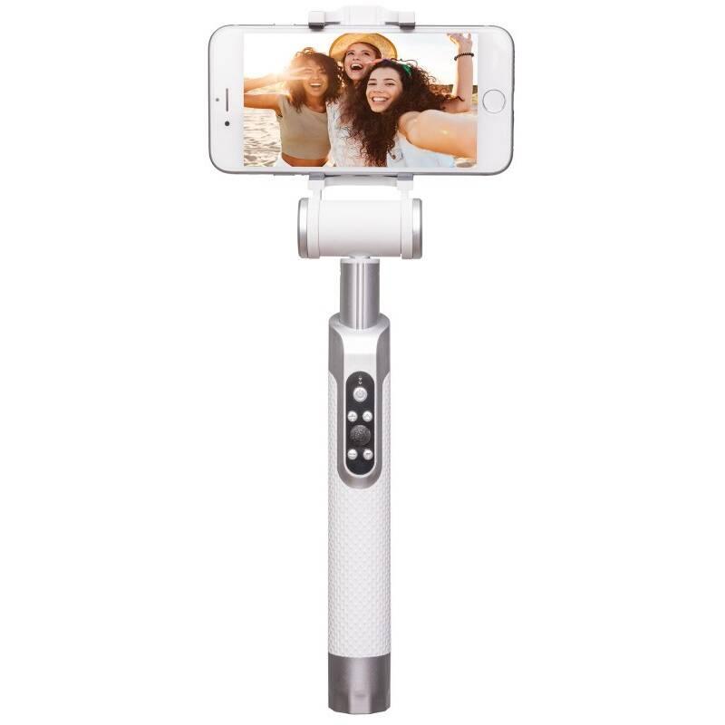 Selfie tyč Pictar Smart Stick bílá