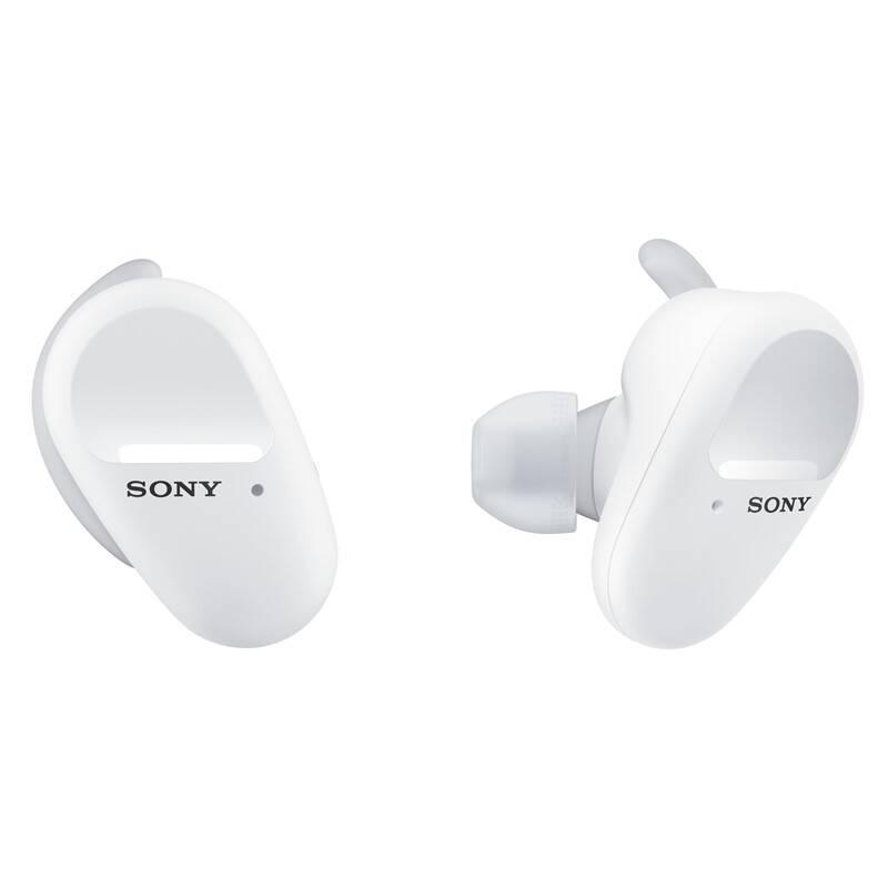 Sluchátka Sony WF-SP800 bílá, Sluchátka, Sony, WF-SP800, bílá