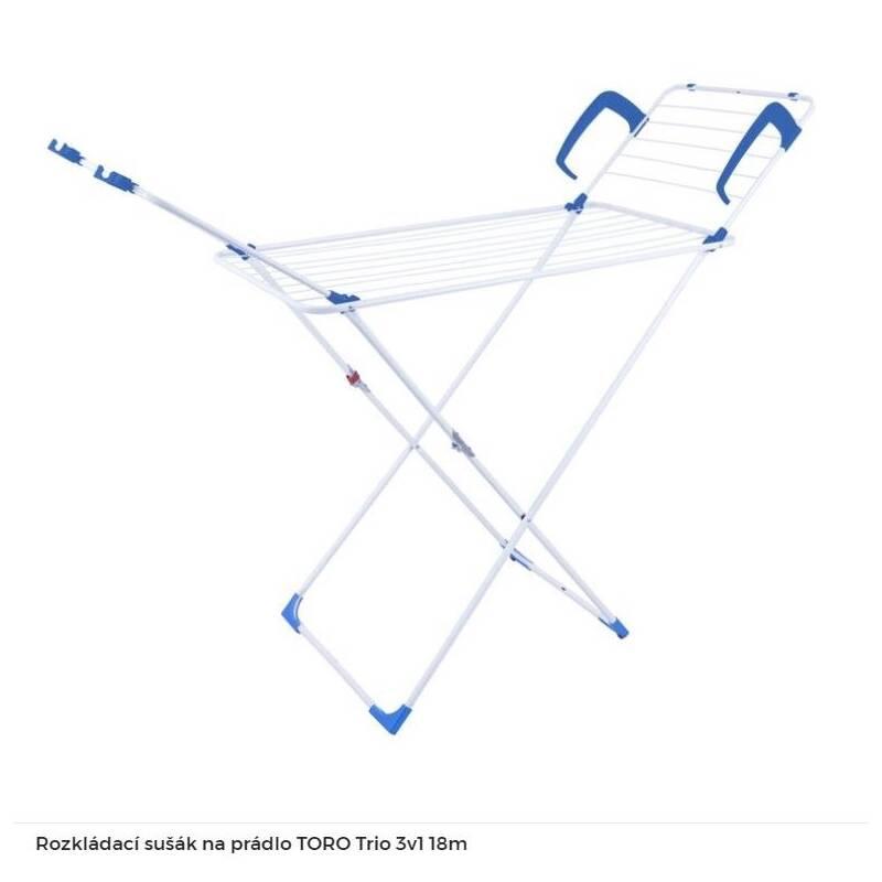 Sušák na prádlo TORO EU96719 TRIO 3v1, Sušák, na, prádlo, TORO, EU96719, TRIO, 3v1