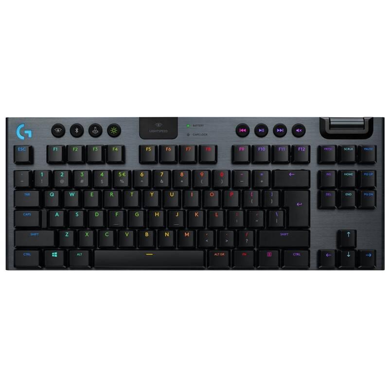 Klávesnice Logitech G915 TKL Lightspeed RGB, Linear, US černá