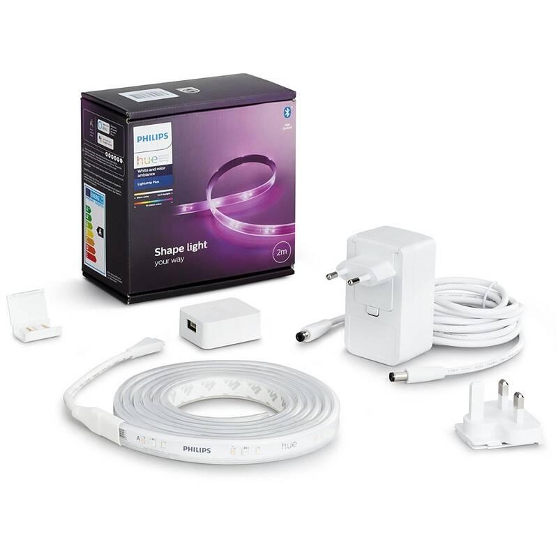 LED pásek Philips Hue LightStrip Plus, 2m, základna, White and Color Ambiance