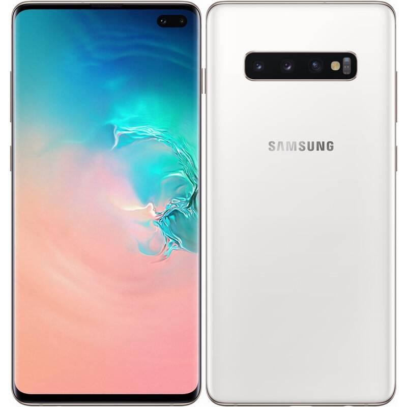 Mobilní telefon Samsung Galaxy S10 128 GB - ceramic bílá