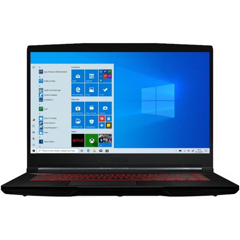 Notebook MSI GF65 Thin 9SD-219CZ černý