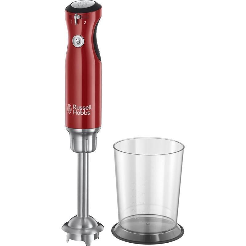 Ponorný mixér RUSSELL HOBBS RETRO 25230-56 Hand Blender Red, Ponorný, mixér, RUSSELL, HOBBS, RETRO, 25230-56, Hand, Blender, Red