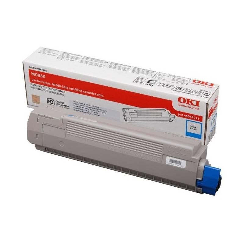 Toner OKI MC860, 10000 stran modrý
