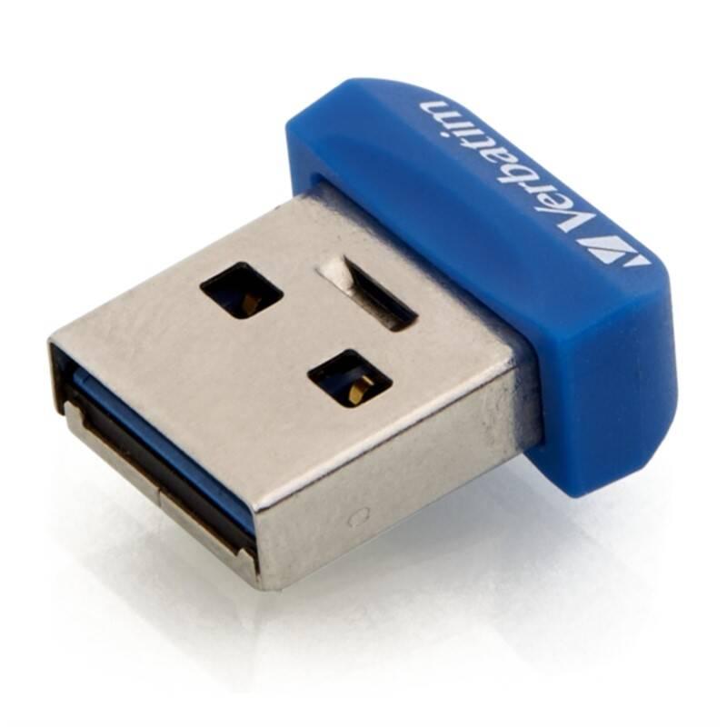 USB Flash Verbatim Store 'n' Stay Nano 64GB modrý, USB, Flash, Verbatim, Store, 'n', Stay, Nano, 64GB, modrý