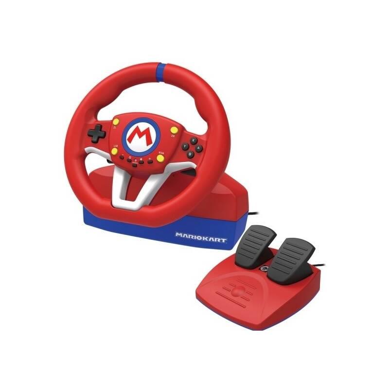 Volant HORI Mario Kart Racing Wheel Pro MINI pro Nintendo Switch červený, Volant, HORI, Mario, Kart, Racing, Wheel, Pro, MINI, pro, Nintendo, Switch, červený