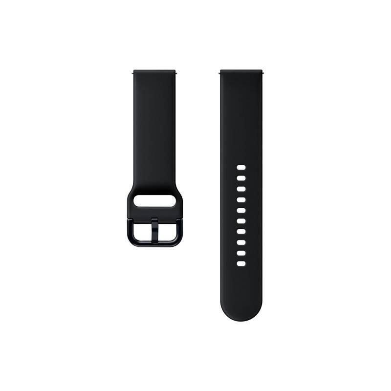 Výměnný pásek Samsung sportovní 20mm pro Galaxy Watch Active 2 černý