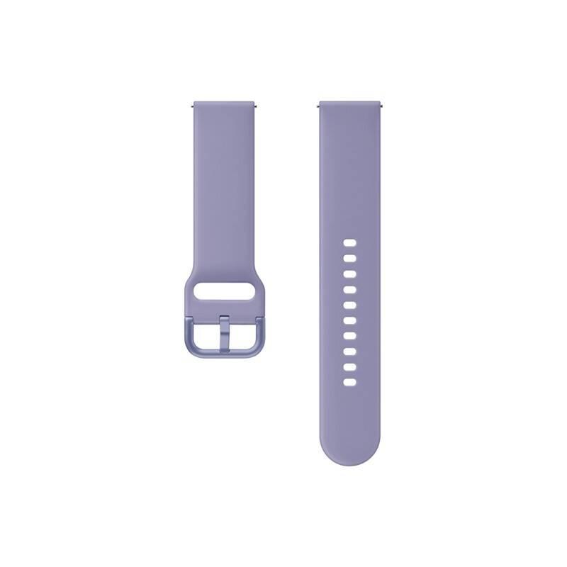 Výměnný pásek Samsung sportovní 20mm pro Galaxy Watch Active 2 fialový