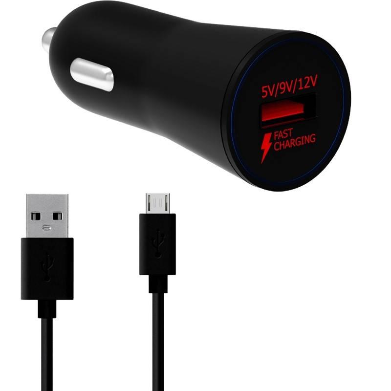 Adaptér do auta WG 1xUSB, QC