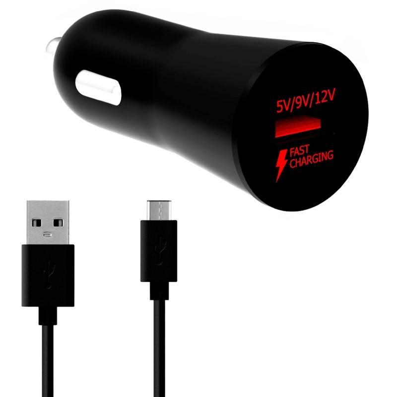 Adaptér do auta WG 1xUSB, QC