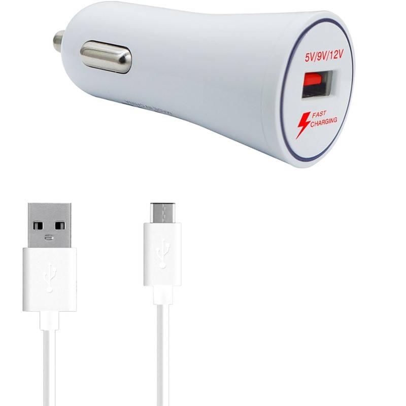 Adaptér do auta WG 1xUSB, QC